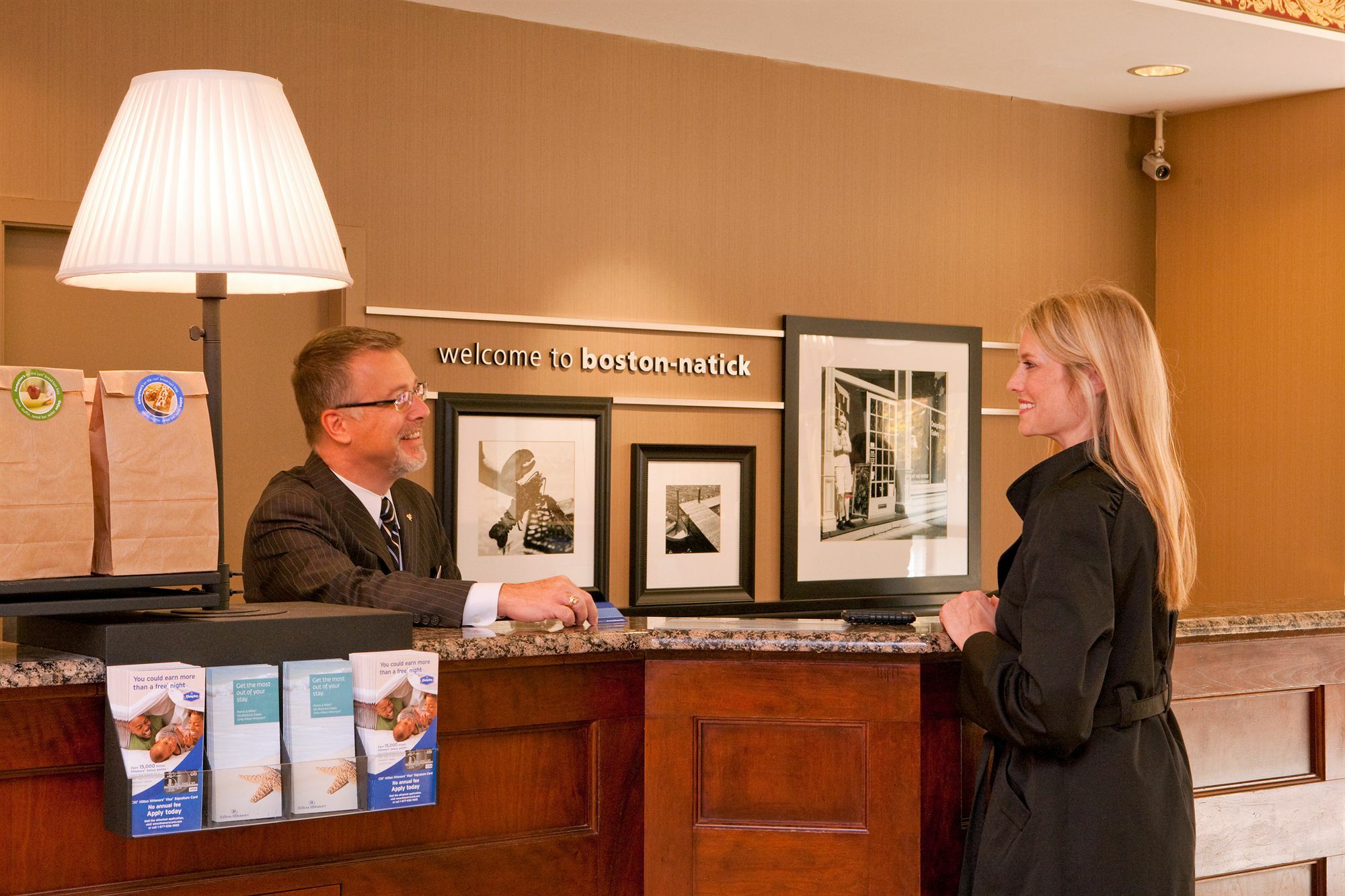 Hampton Inn Boston-Natick Interieur foto